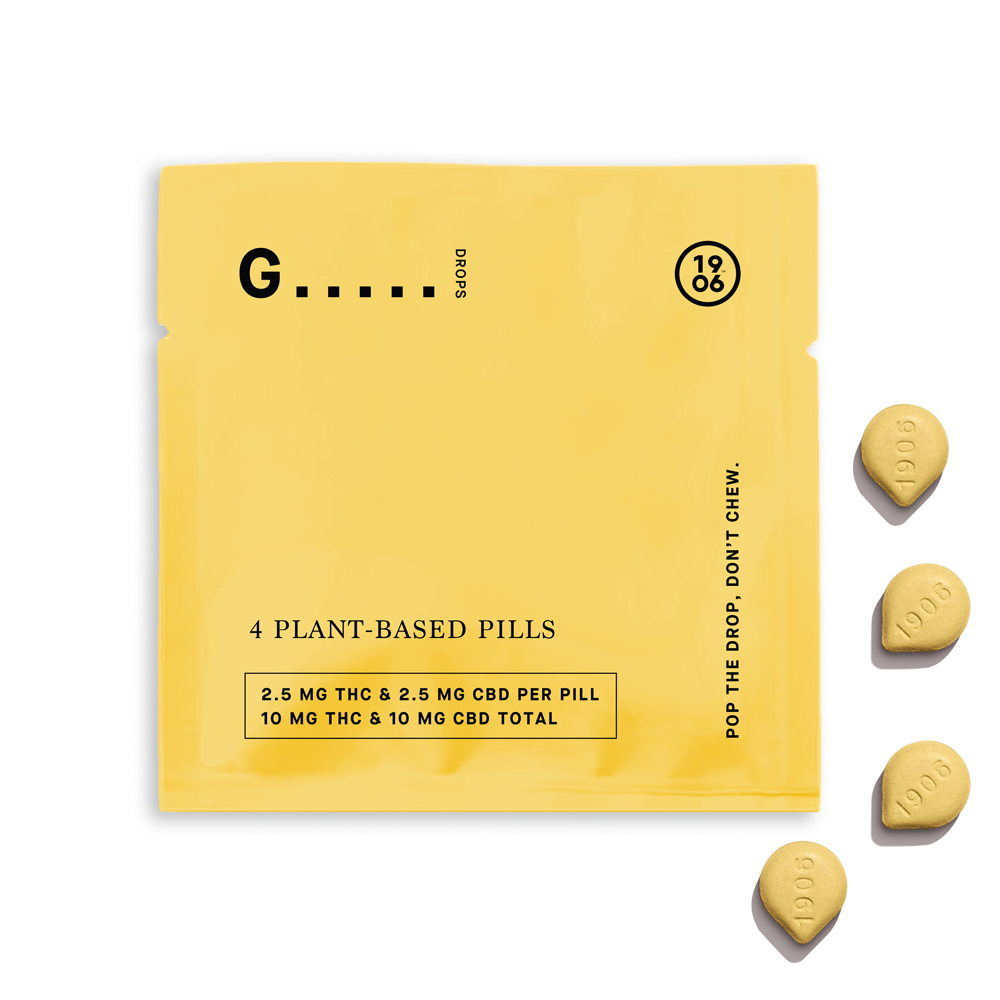 1906 | Edible | G Pouch Drops | 4pk | 1:1 THC:CBD | 1906 New Highs | Drops  - Jane