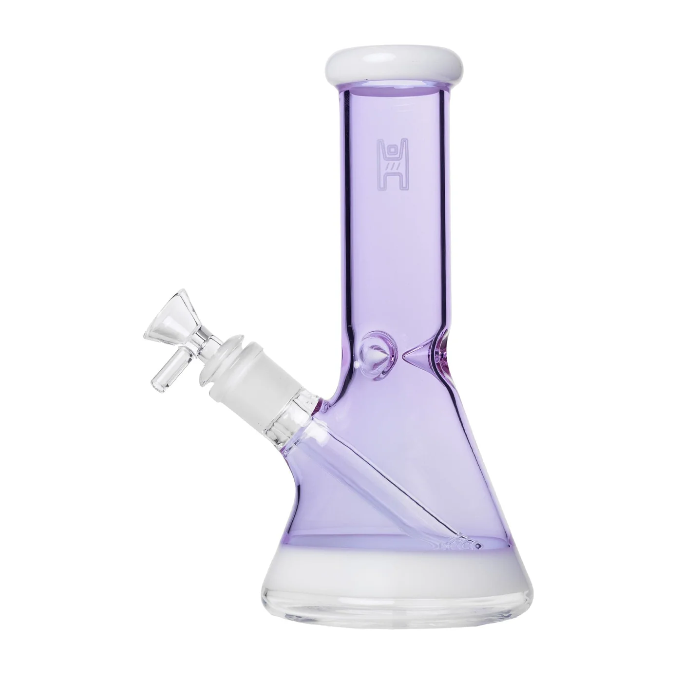 9" Beaker - Lavender/White 9" Beaker - Lavender/White