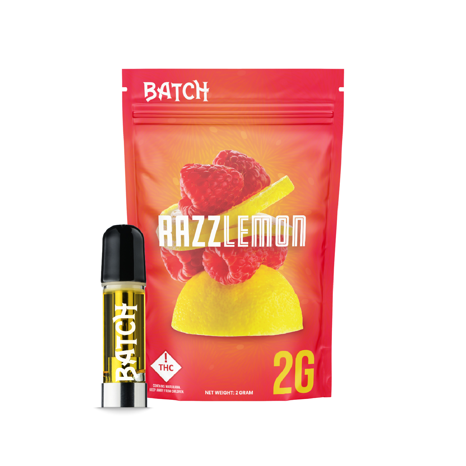 Batch | Cartridges | Flavors Razzlemon | 2 g