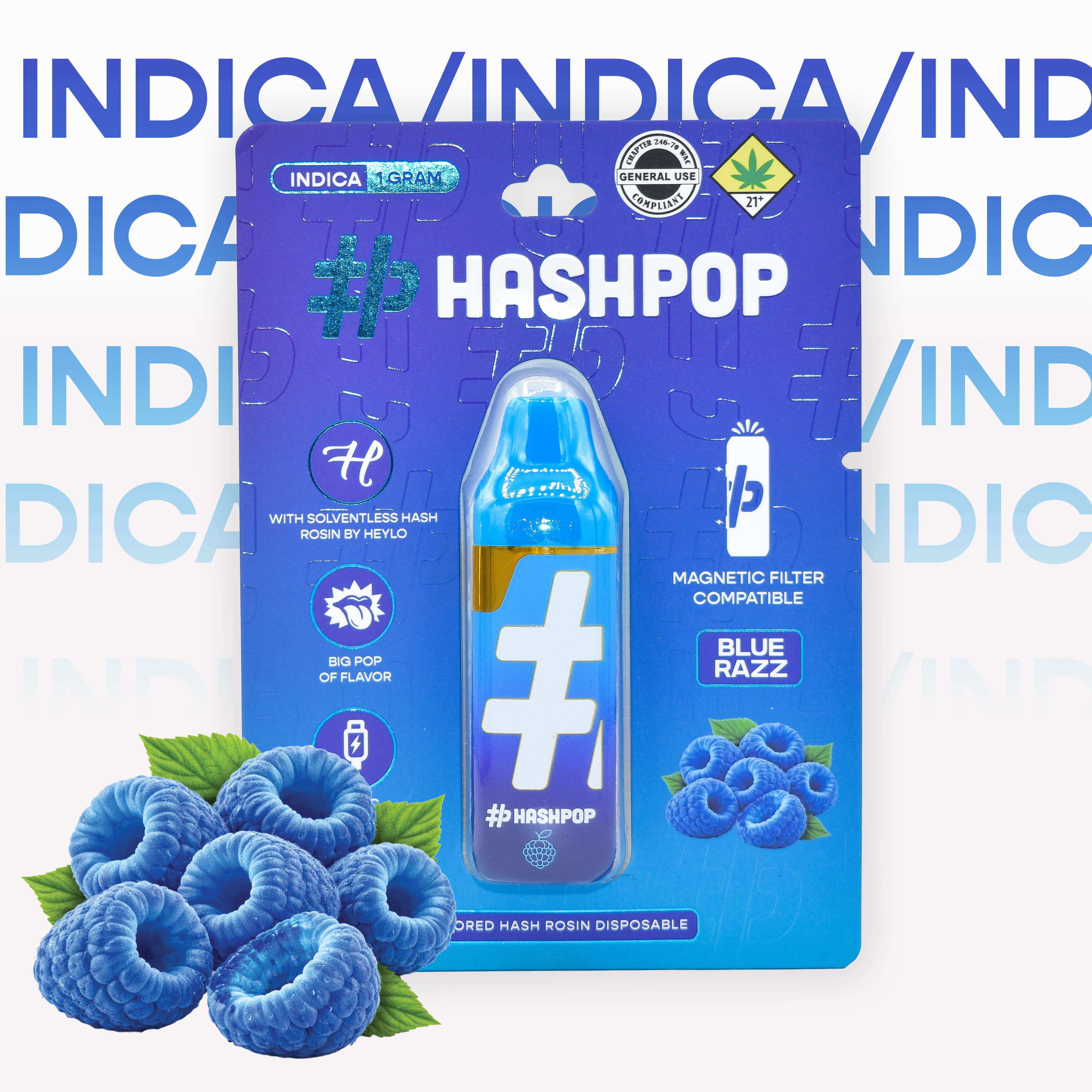 Shop Blue Razz [1000mg] | Greenside Recreational - Des Moines, WA