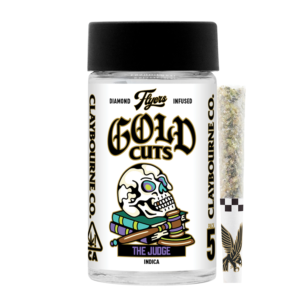 The Judge (2.5g) - Diamond Infused Flyers Pre-Rolls The Judge (2.5g) - Diamond Infused Flyers Pre-Rolls