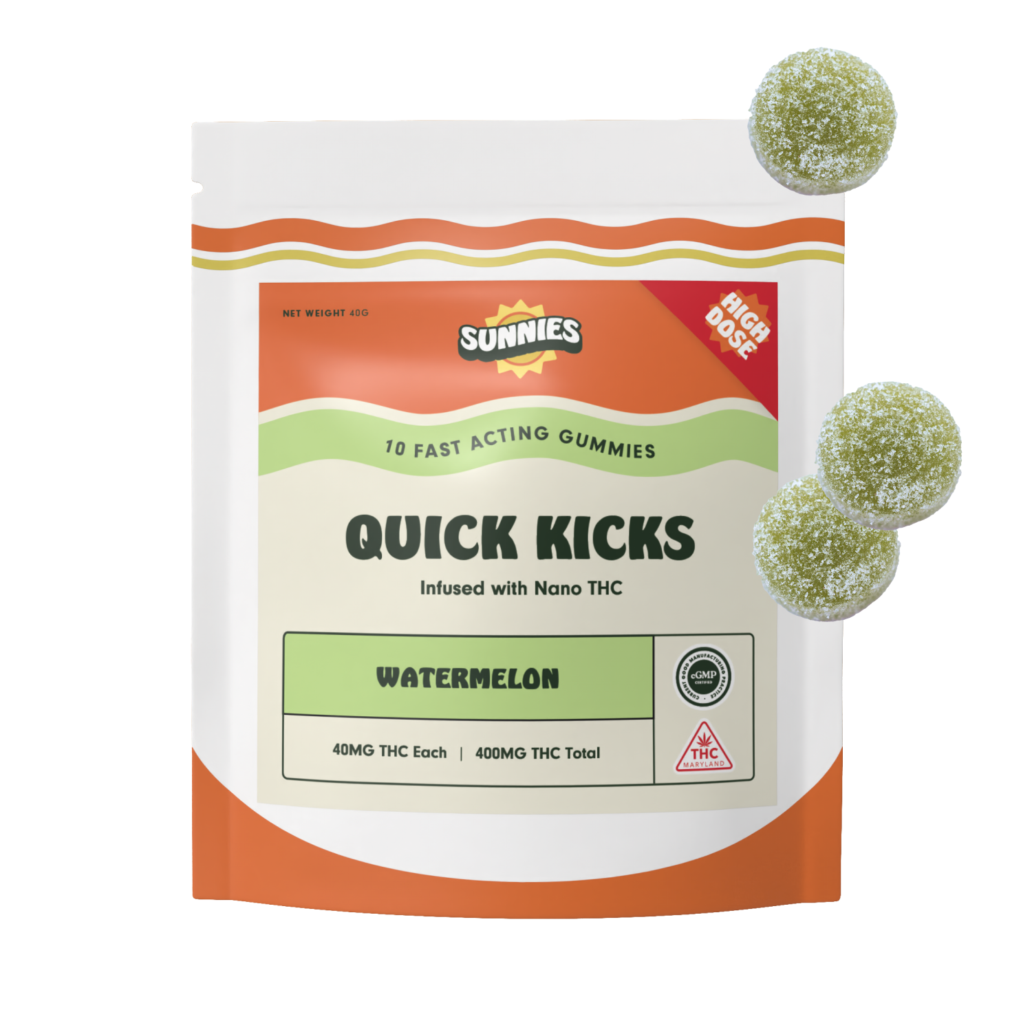Watermelon [10pk] (400mg)