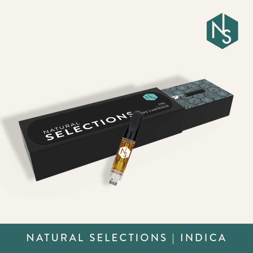 Kush Mints x Animal Sorbet Natural Selections Live Resin Cartridge