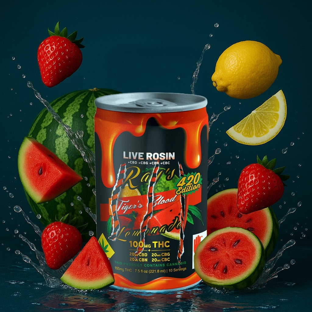 Tiger's Blood [7.5oz] (20mg CBD/20mg CBG/20mg CBN/20mg CBC/100mg THC)