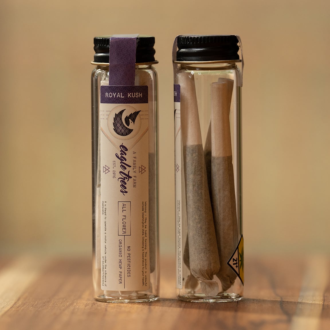 Pre-roll - Zulu Moonshine 3 pack [.5g x3]