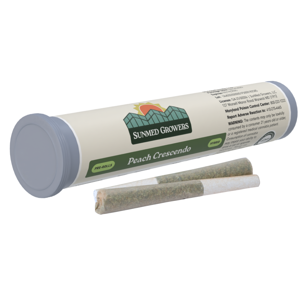 Peach Crescendo Pre-Roll 0.5g 2-Pack
