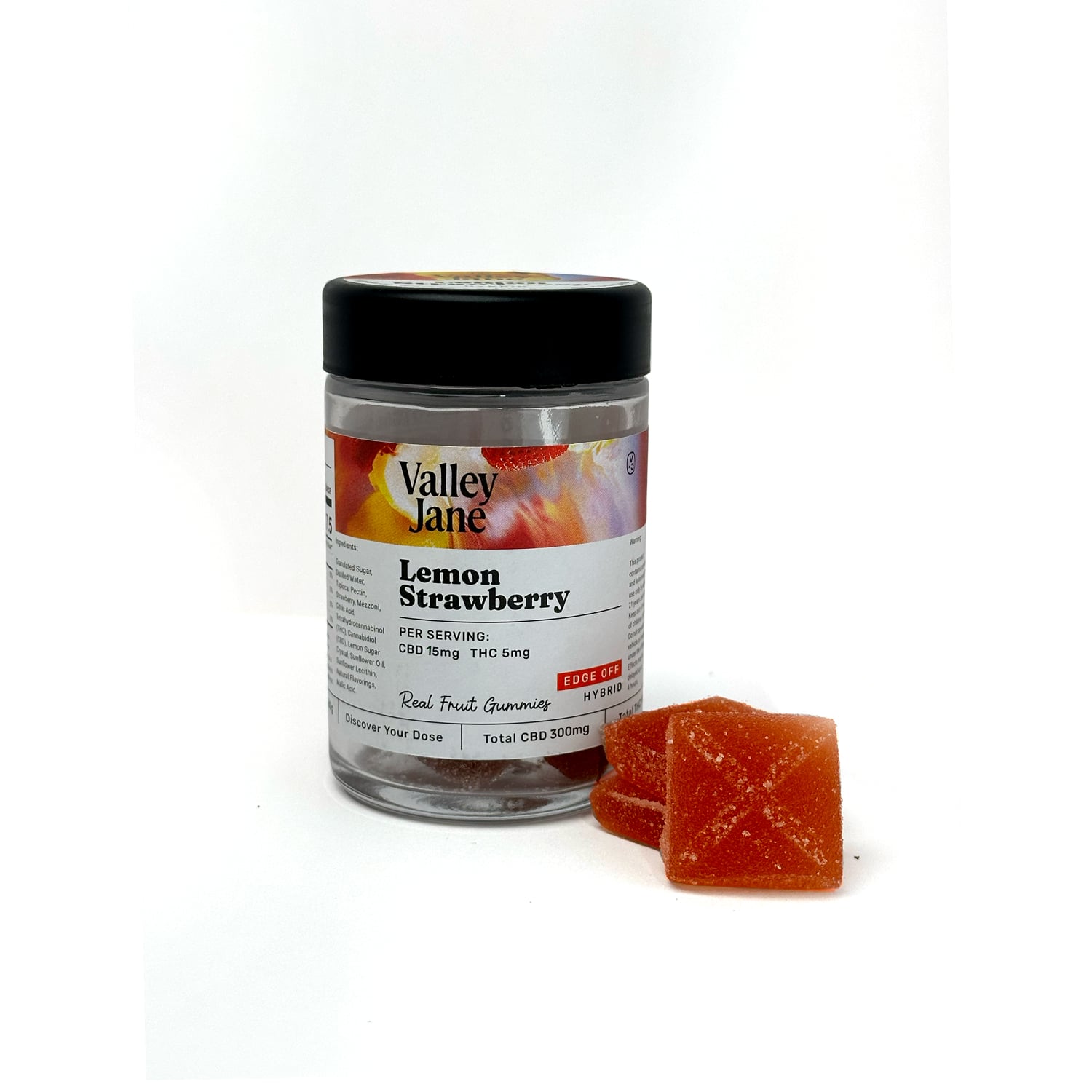 3:1 Lemon Strawberry - Edge Off [10pk] (300mg CBD/100mg THC)