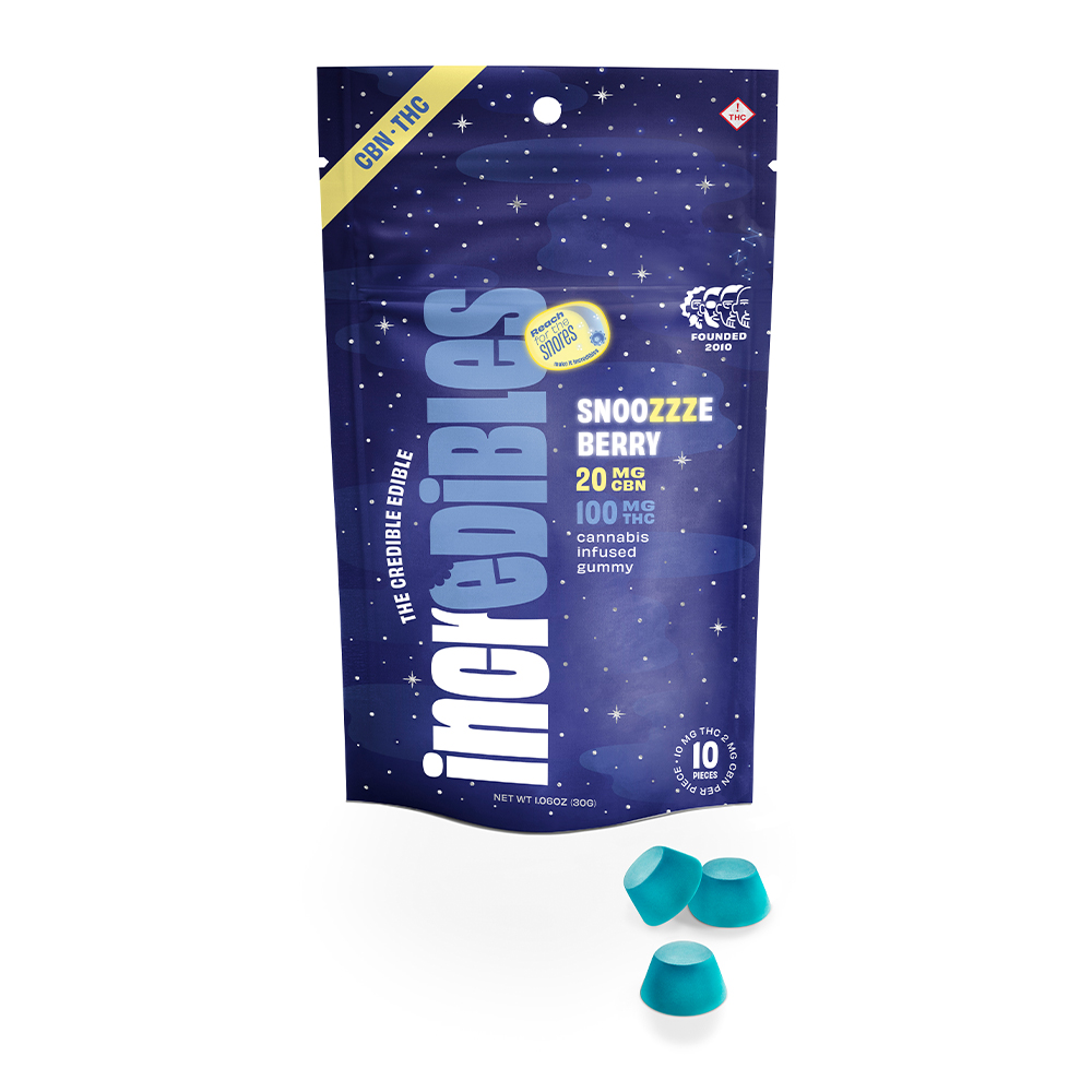 incredibles - Snoozzzeberry + CBN 5:1 - Gummies