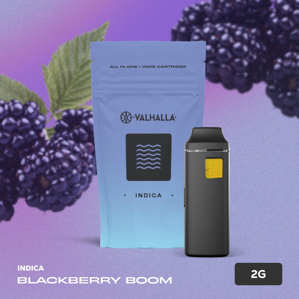 VALHALLA - BLACKBERRY BOOM - DISPOSABLE - [2G] - INDICA