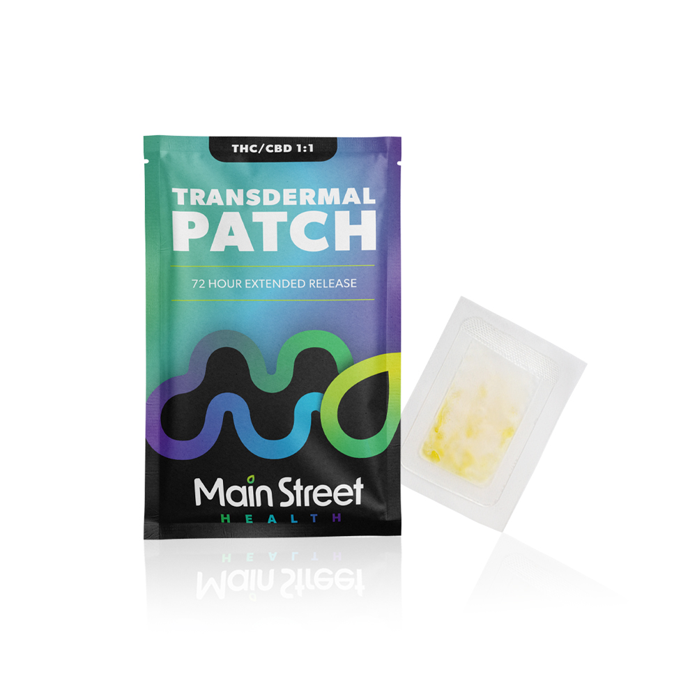 Transdermal Patch 11 [1pk] (10mg CBD/10mg THC) Main Street Health
