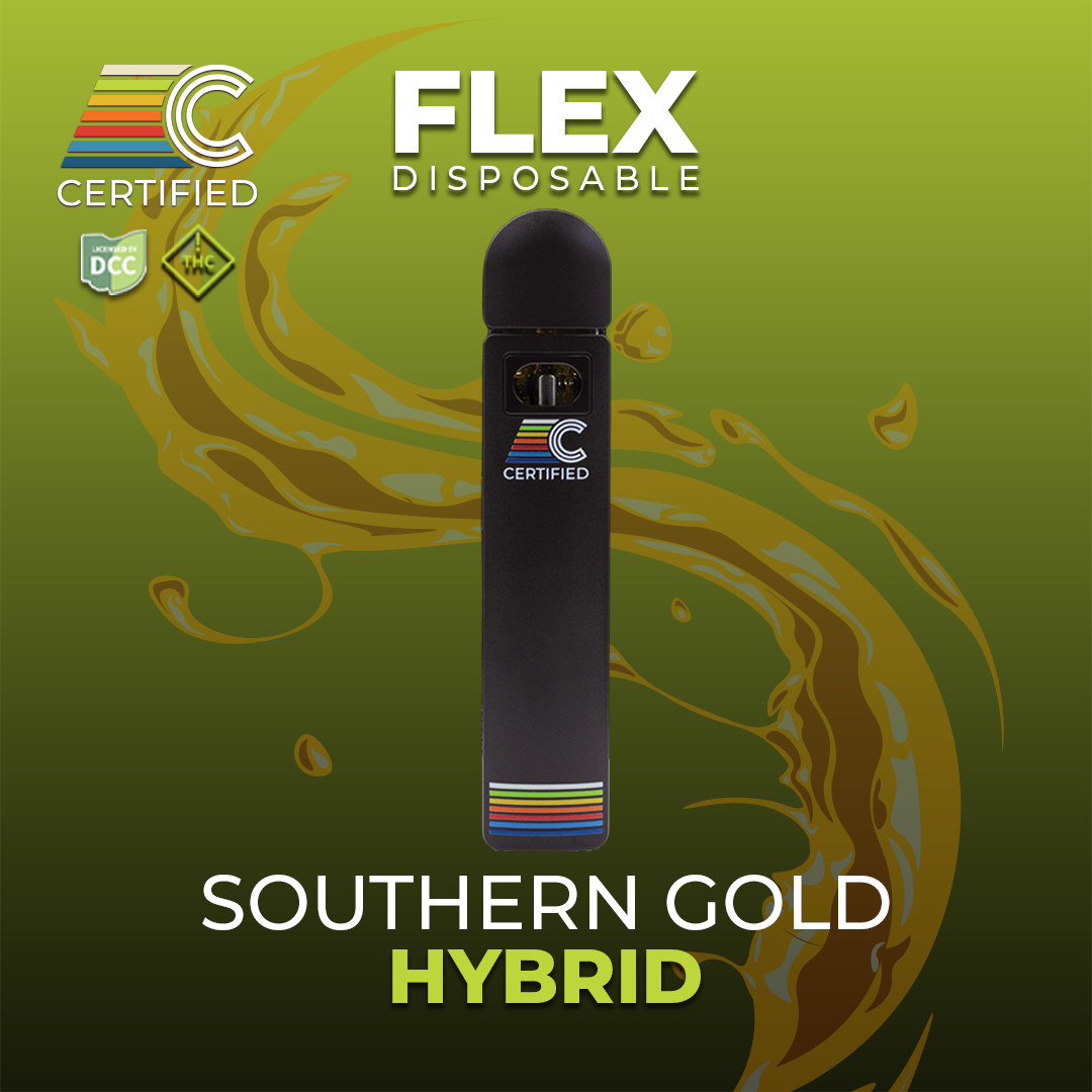 Certified Cultivators - Southern Gold - FLEX Disposable - 1g