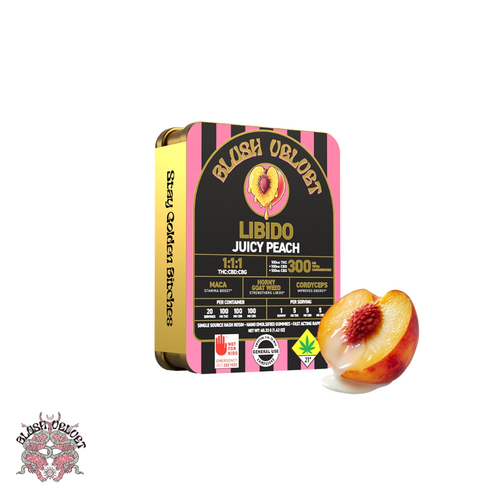 Juicy Peach CBD/CBG 1:1:1