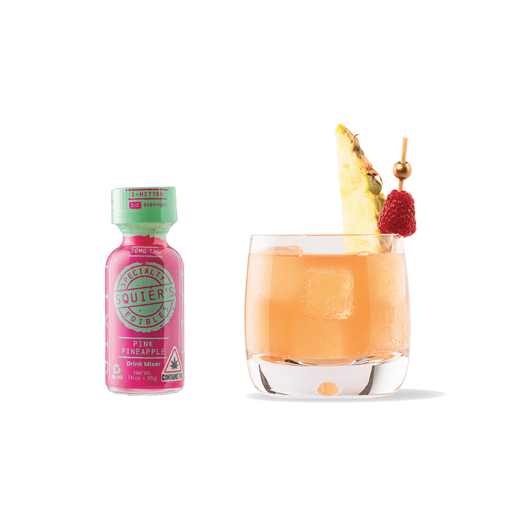 Pink Pineapple Hash Rosin Drink Mixer [1oz] (10mg) | Squier's ...