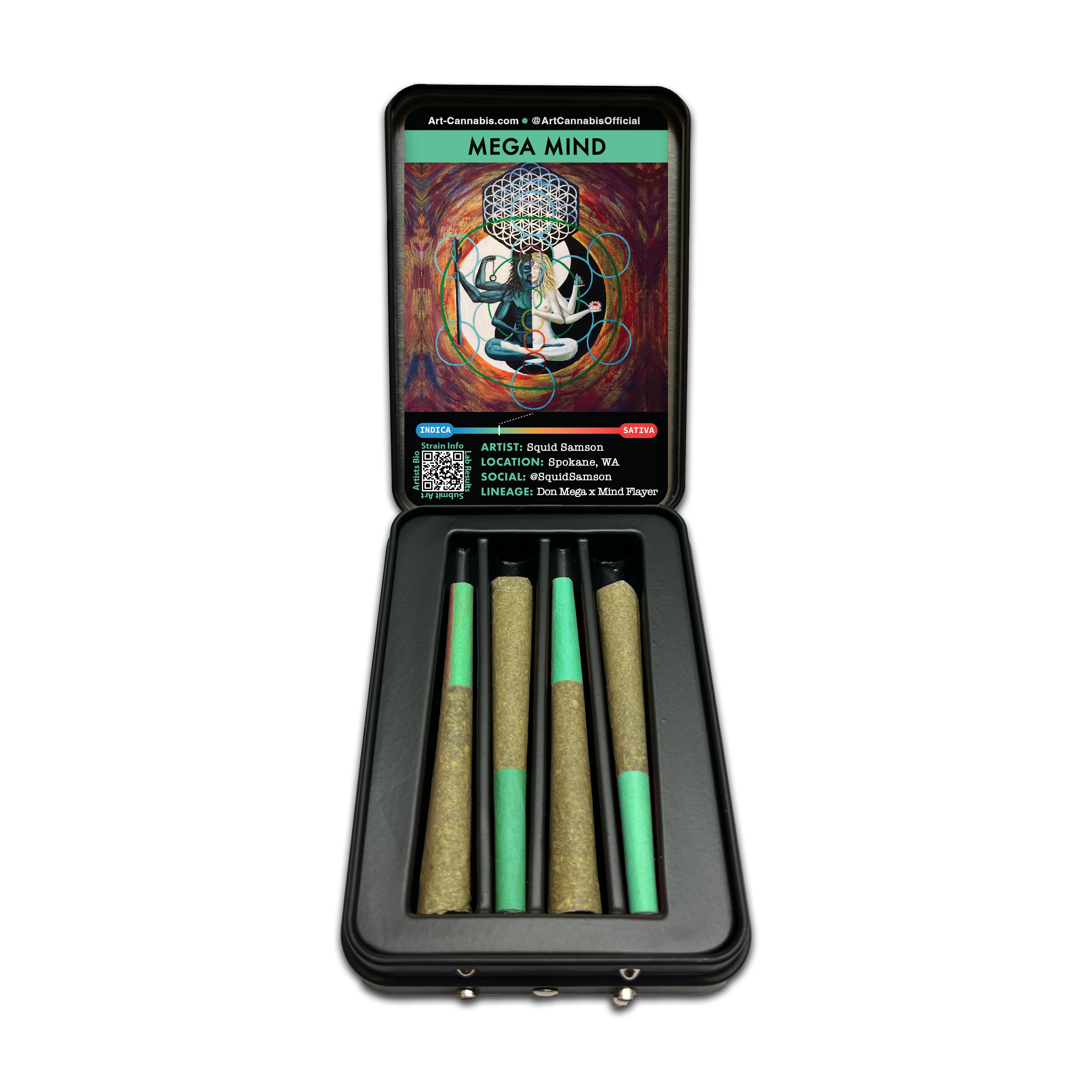 Mega Mind - Infused [4 Pack .75g - 3g Total]