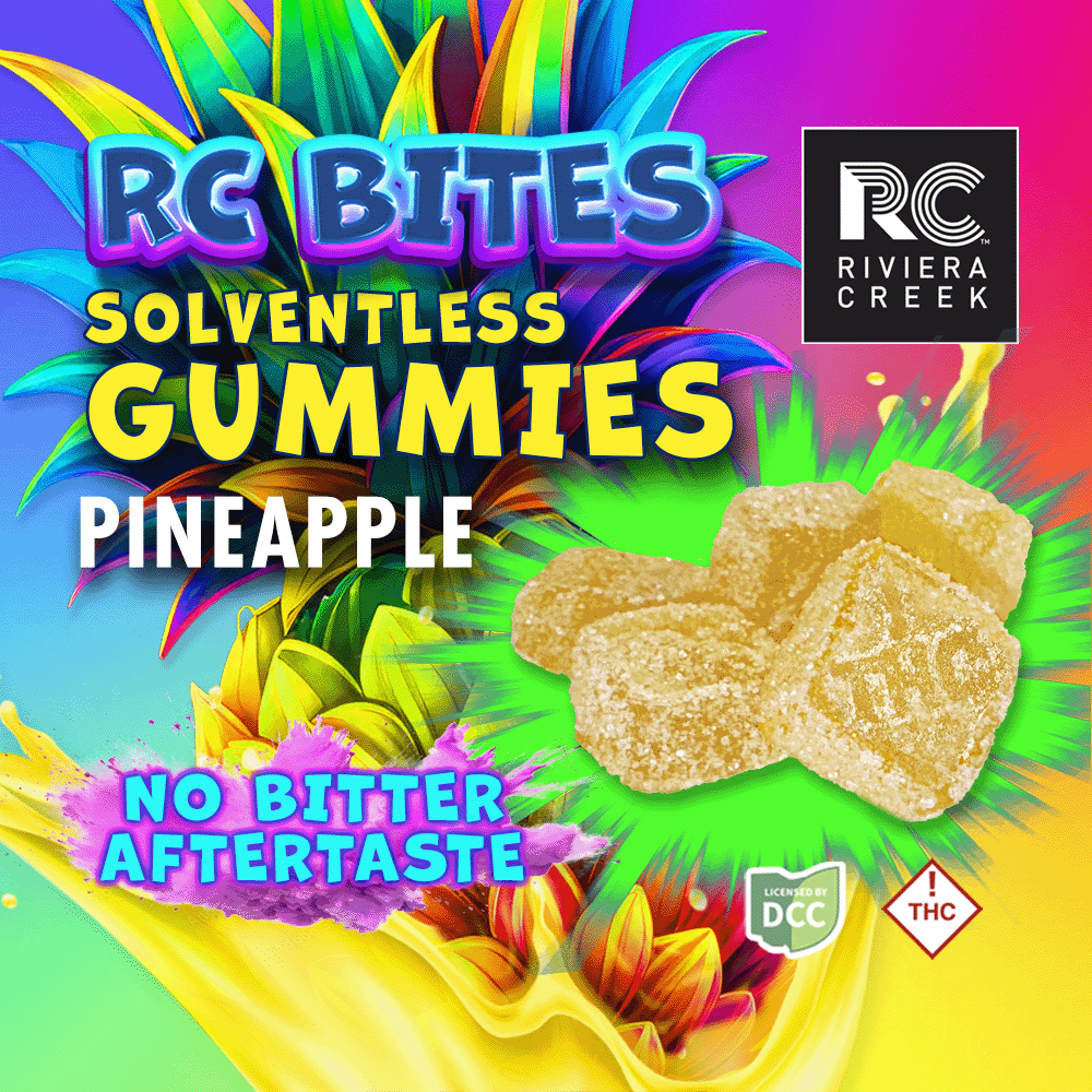 Pineapple - 30mg Candies - 3pk | Riviera Creek | Bloom