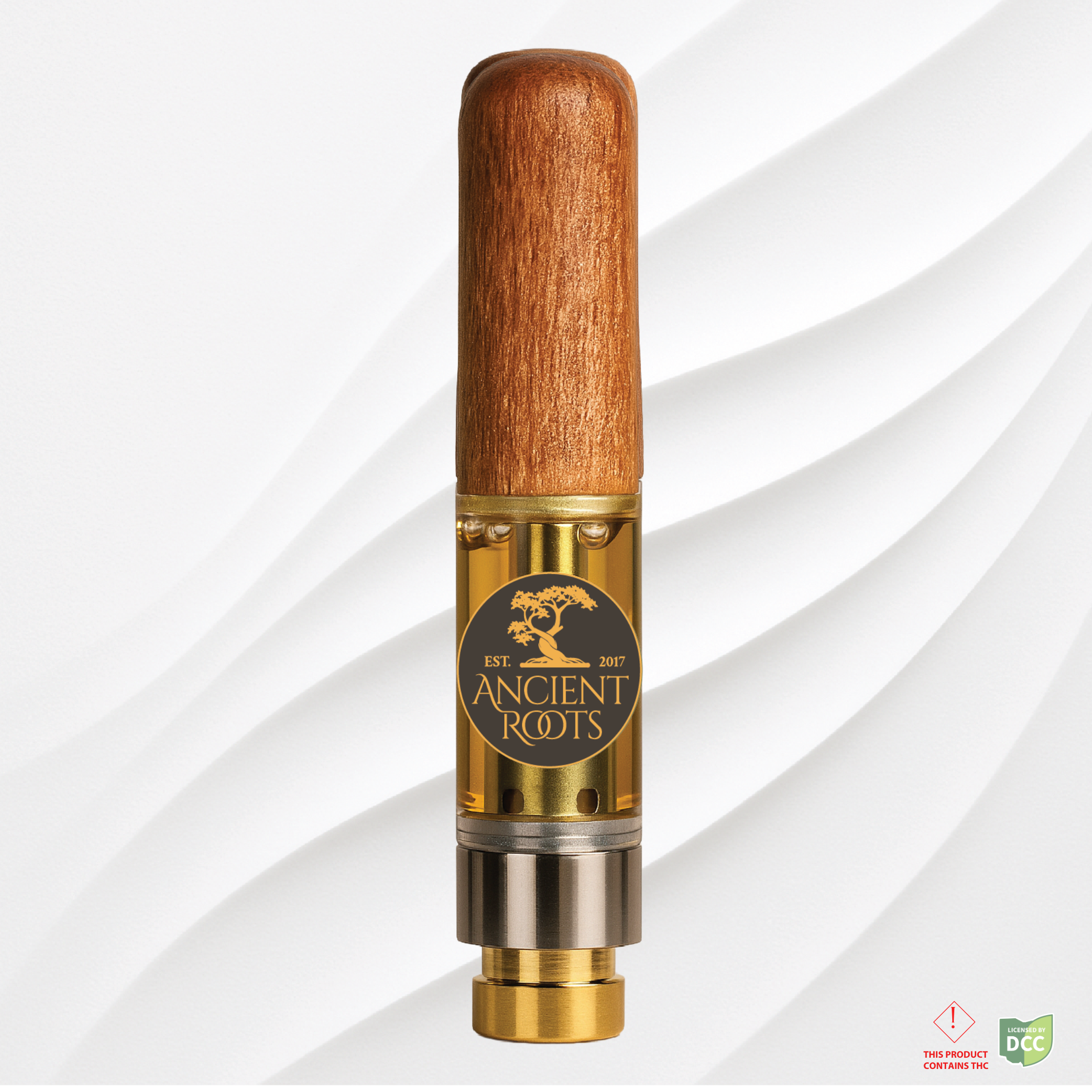 Ancient Roots Chimera 3 Live Rosin Cart Indica