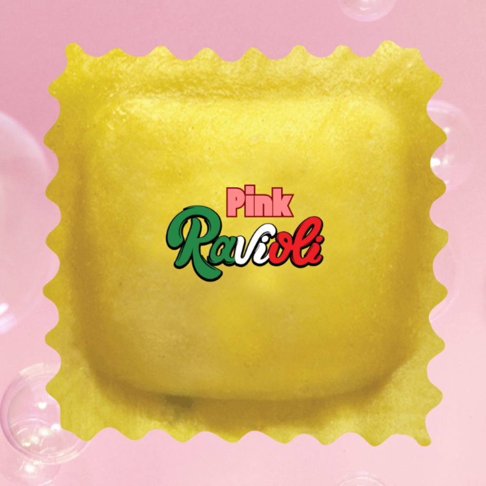 Pink Ravioli