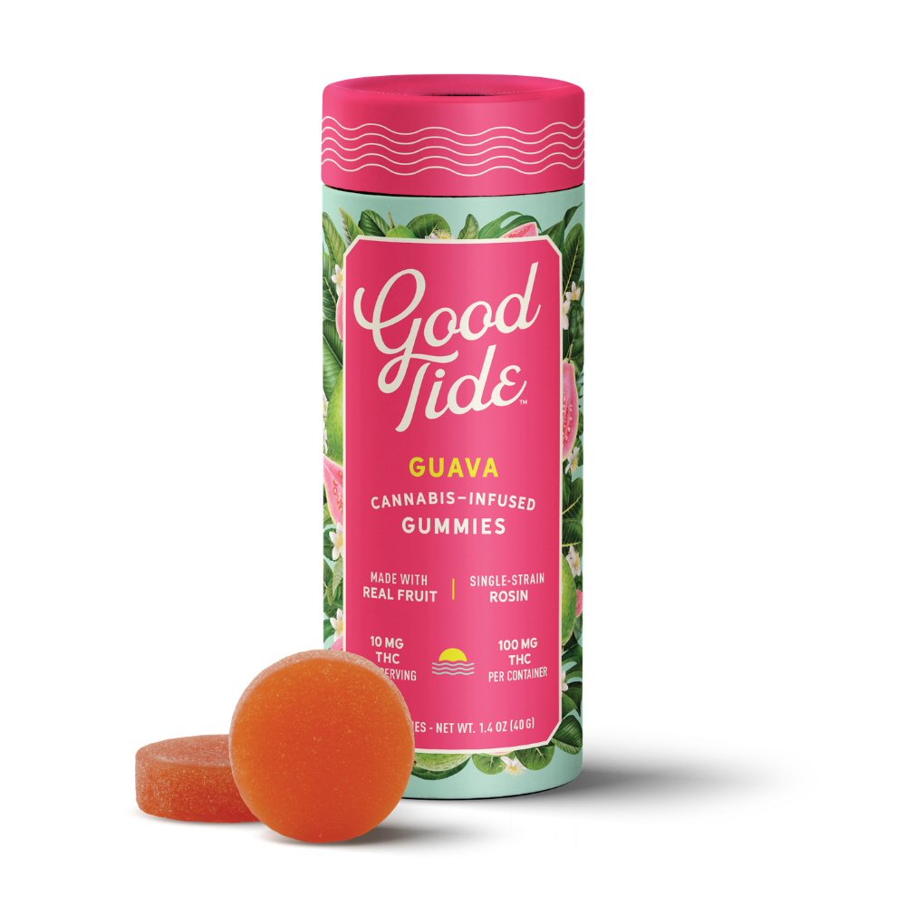 Guava Single-Strain Rosin Gummies | Balanced | 100mg