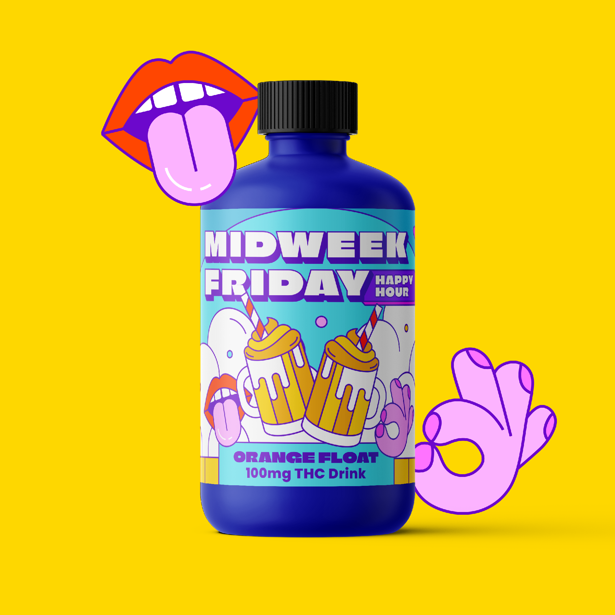 Orange Float [4oz] (100mg)