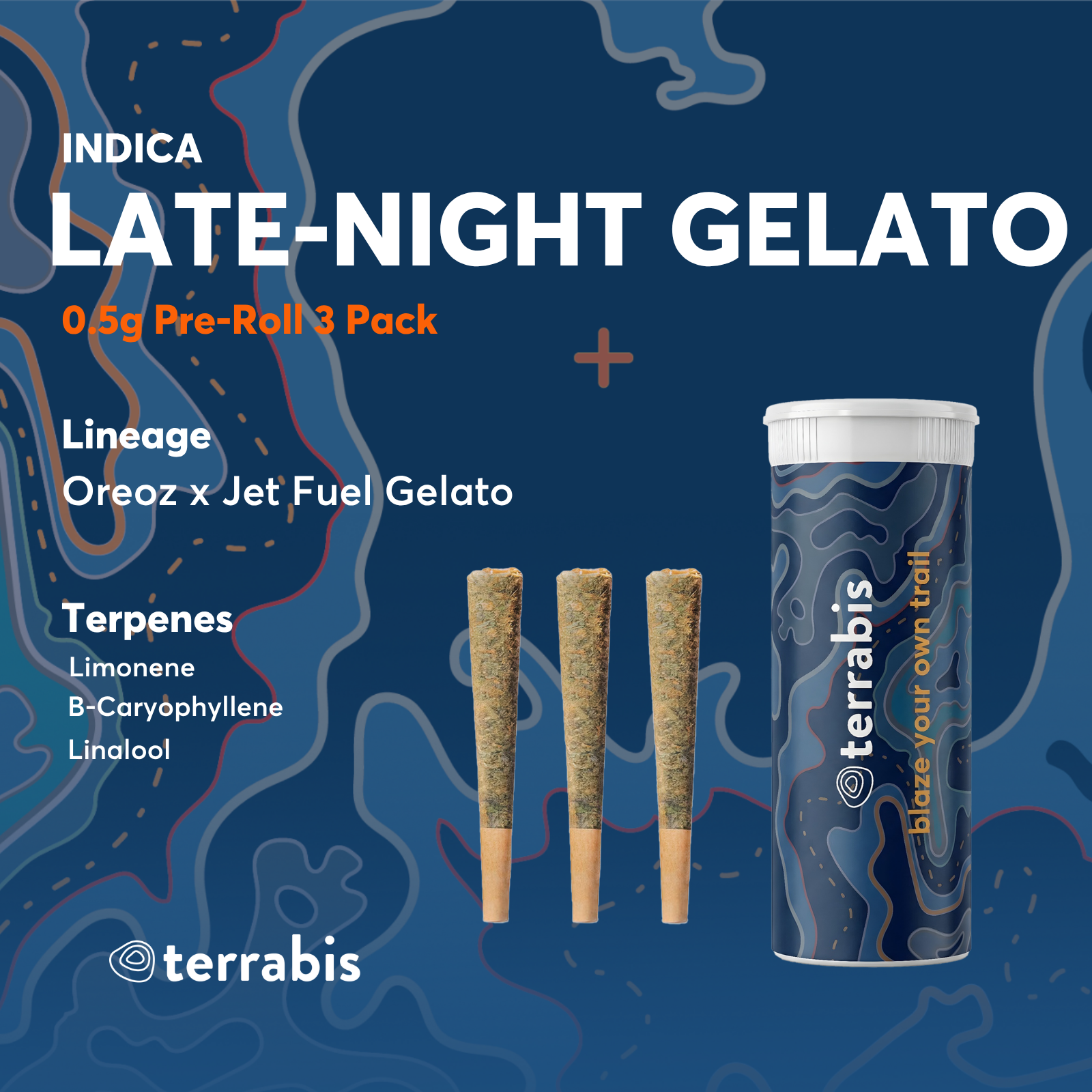 Late-Night Gelato [.5g] 3PK 1.5g Total