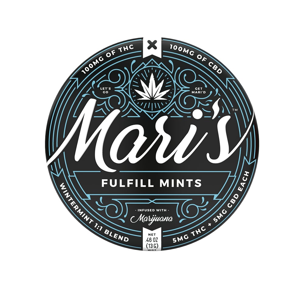 Shop 1:1 Wintermint [20pk] (100mg CBD/100mg THC) | Jane
