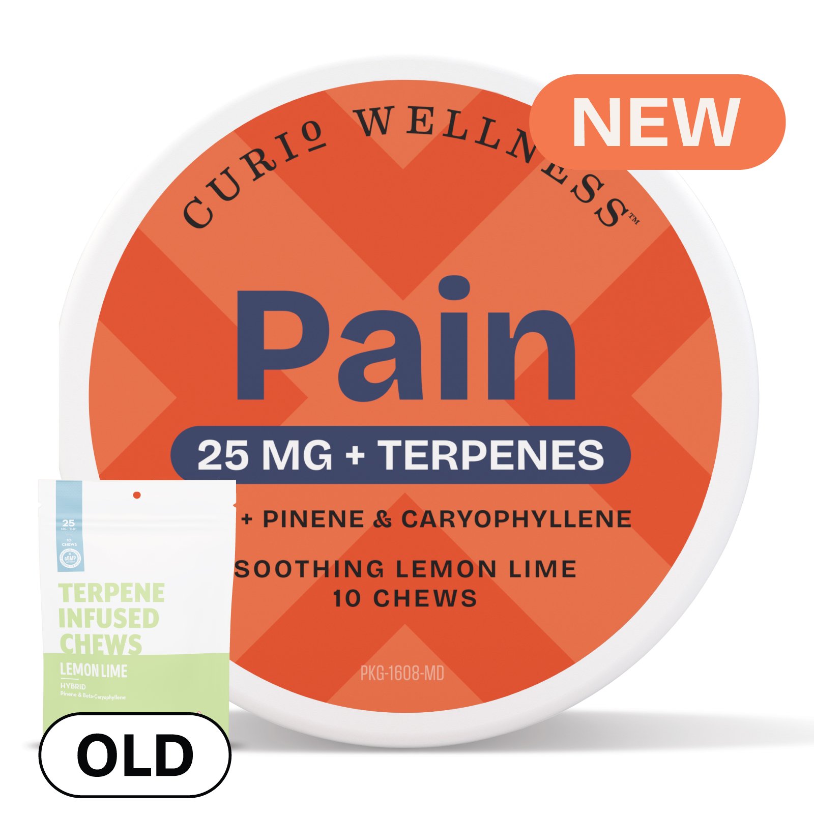 Pain Soothing Lemon Lime [10pk] (250mg)