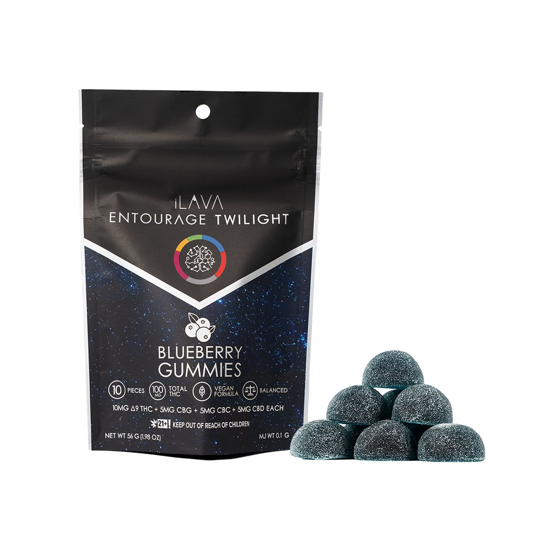 Blueberry [100mg THC + 50mg CBG + 50mg CBC + 50mg CBD]