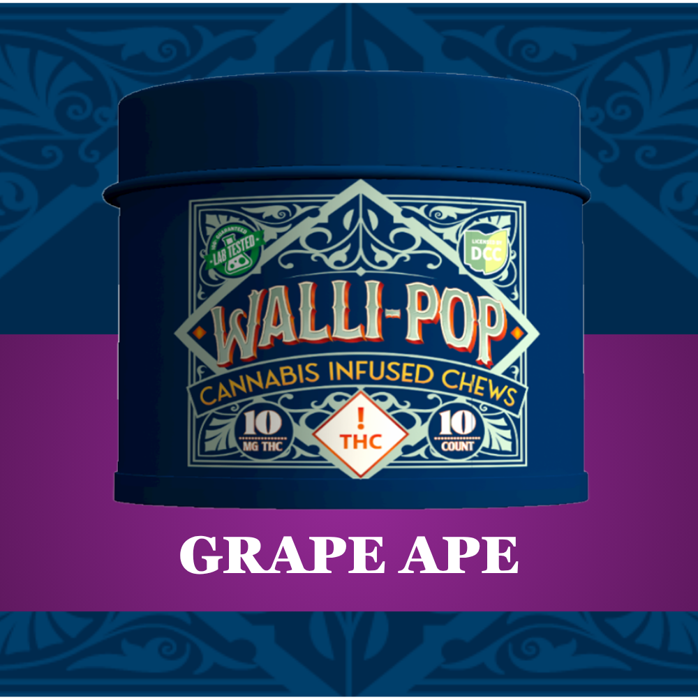 GRAPE APE - GUMMIES - [100MG] - 10PK