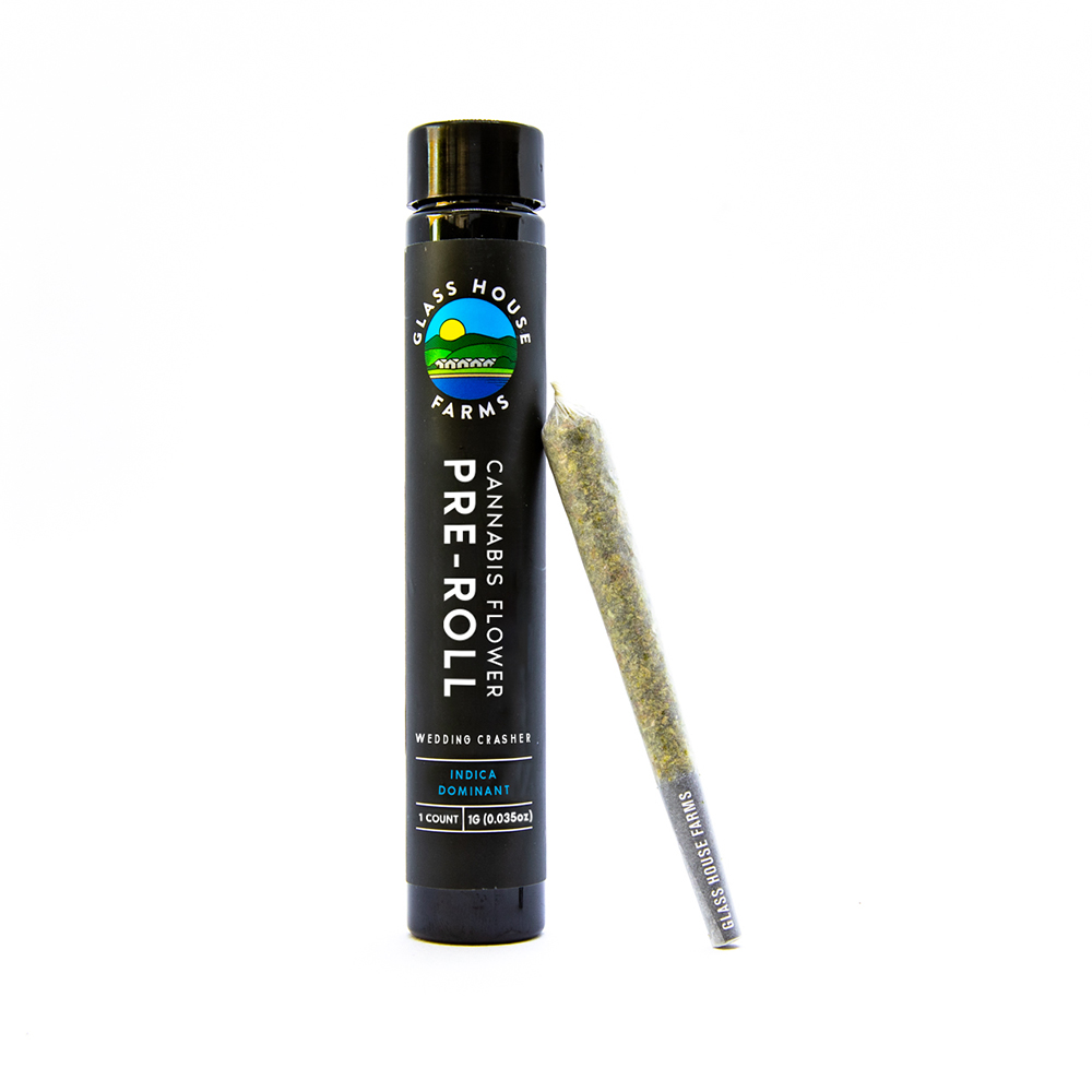 Wedding Crasher [1g] Glass House Farms Pre Roll Jane
