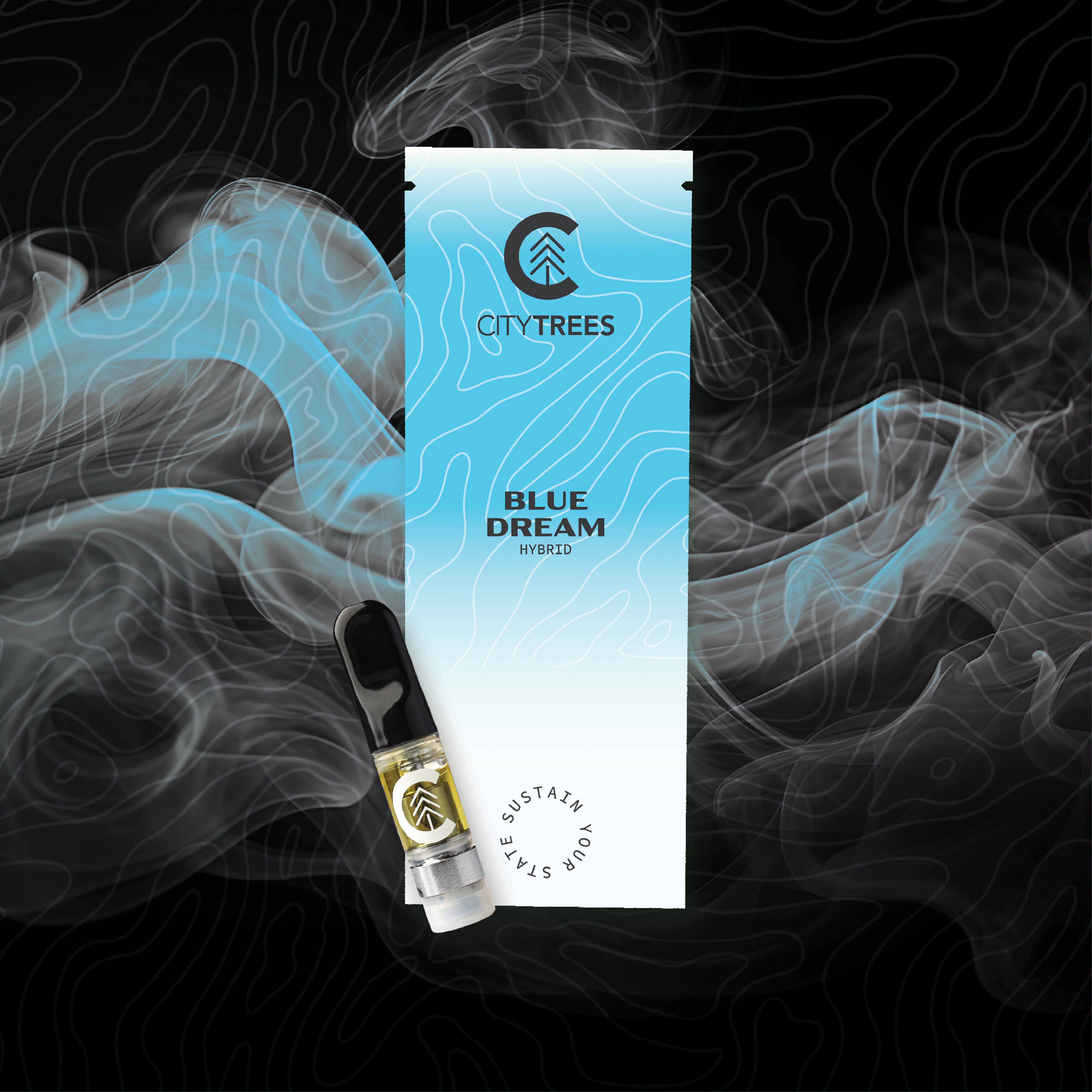 Blue Dream | Sativa - Ultra Extract High Purity Oil - 1G Vape Cartridge