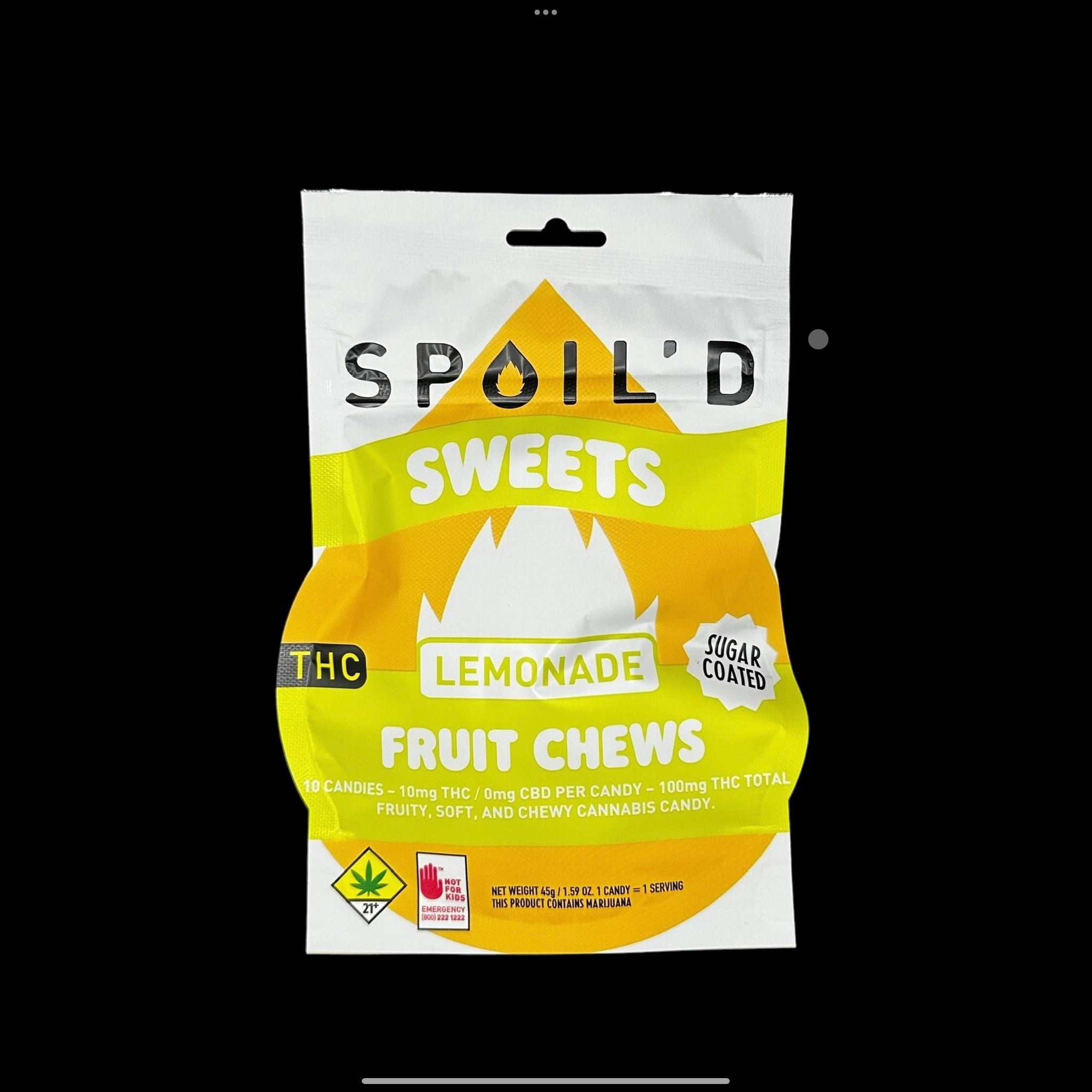 Lemonade Fruit Chews [10pk] (100mg THC)