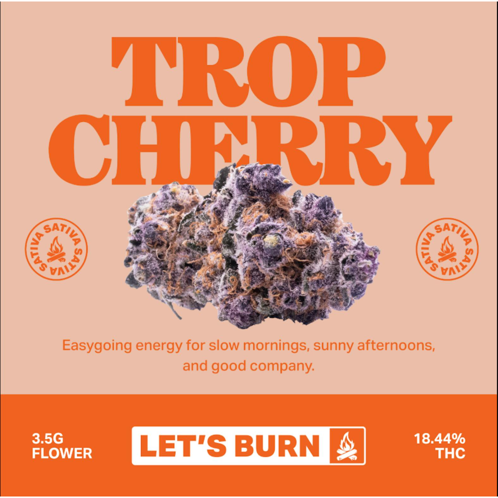 Let's Burn - Trop Cherry (S) Flower  C0200000044