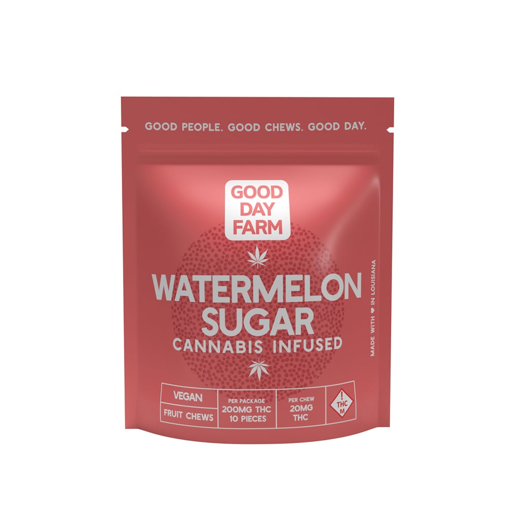 Watermelon Sugar (200mg THC / 10 pieces) 