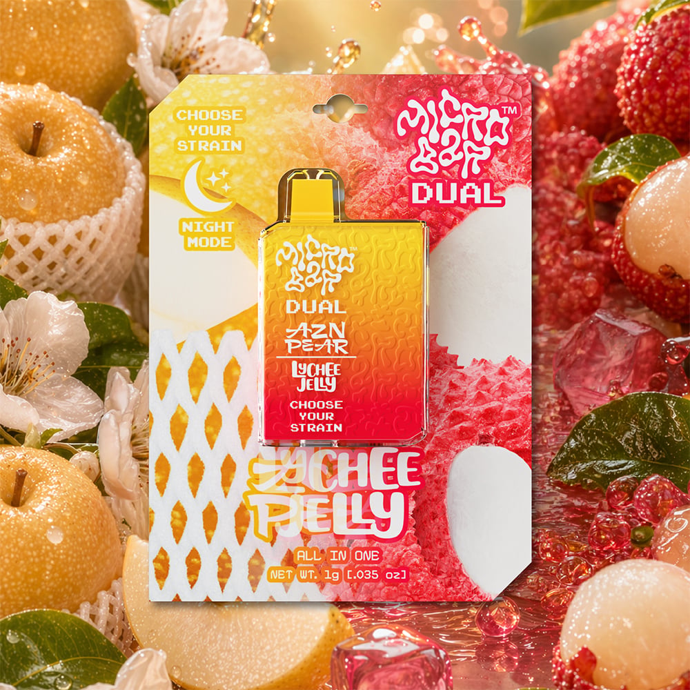 Azn Pear x Lychee Jelly - 1G - AIO [1000mg]