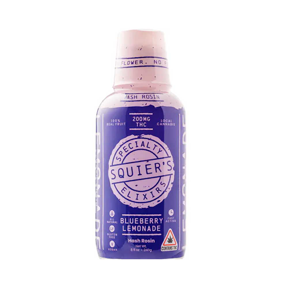 Blueberry Lemon Hash Rosin Drink Mixer [2oz] (200mg)