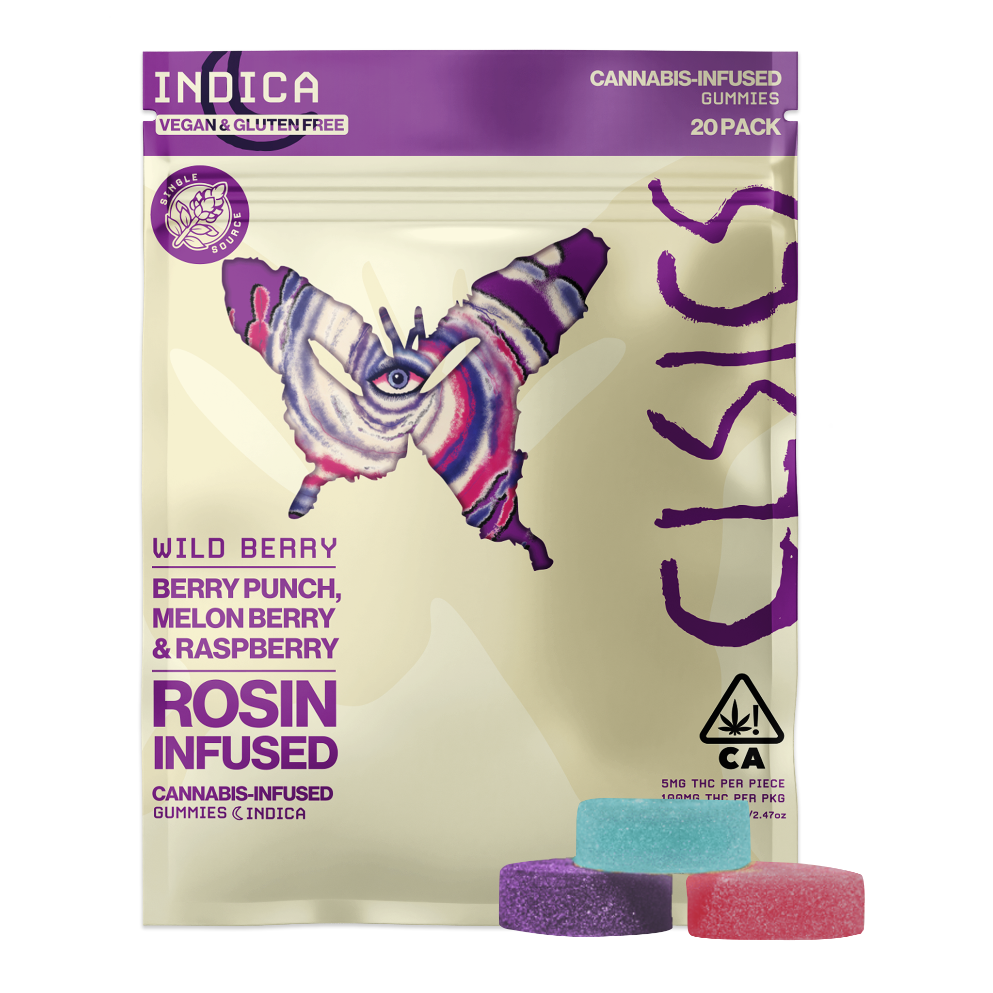 Wild Berry Party Pack [20pk] (100mg)