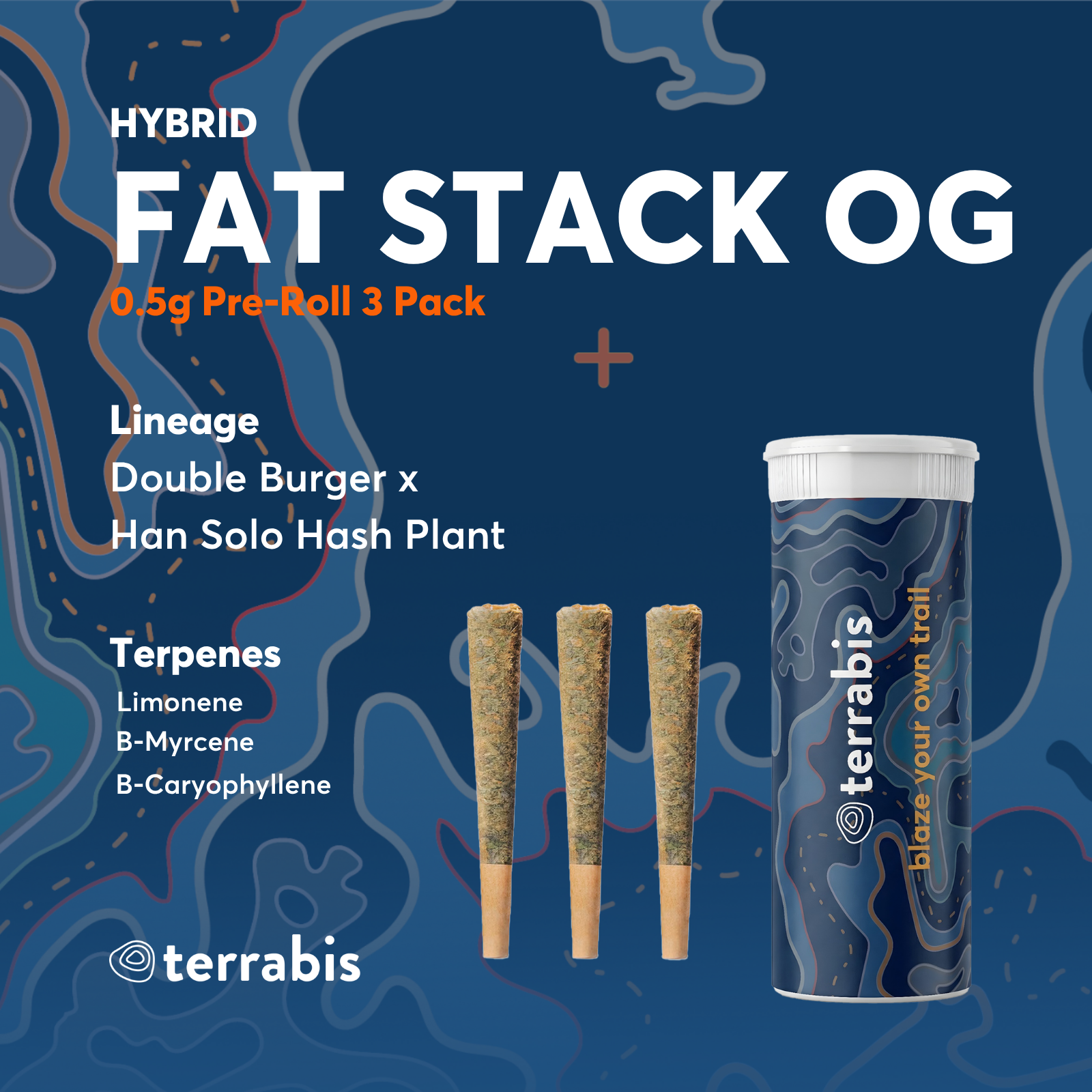 Fat Stack OG [.5g] 3PK 1.5g Total