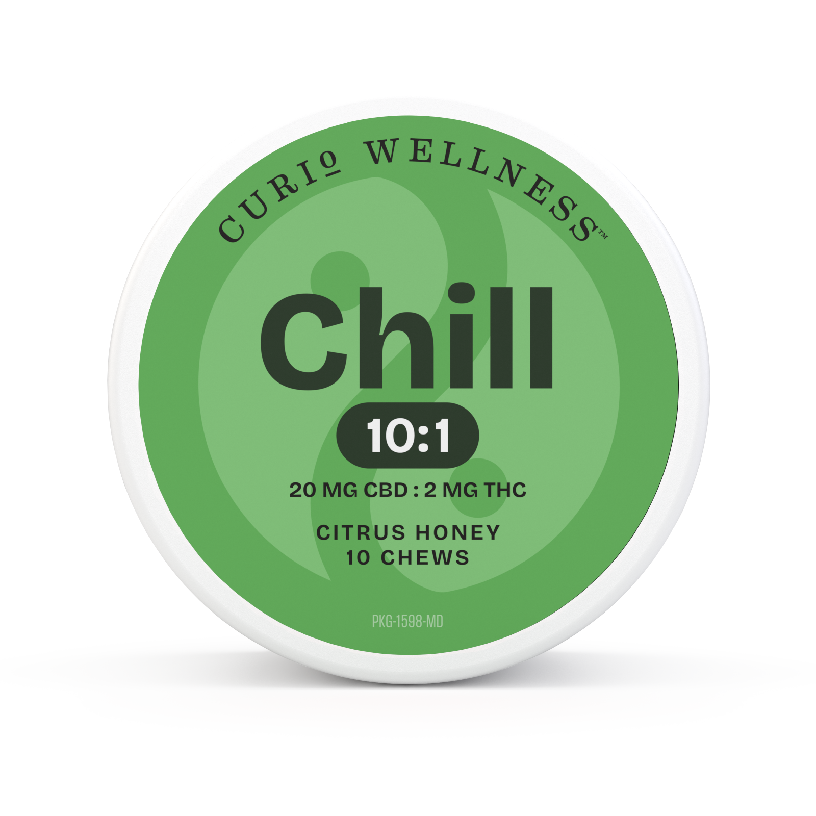 Chill 10:1 Chews - Citrus Honey [10pk] (200mg CBD/20mg THC)