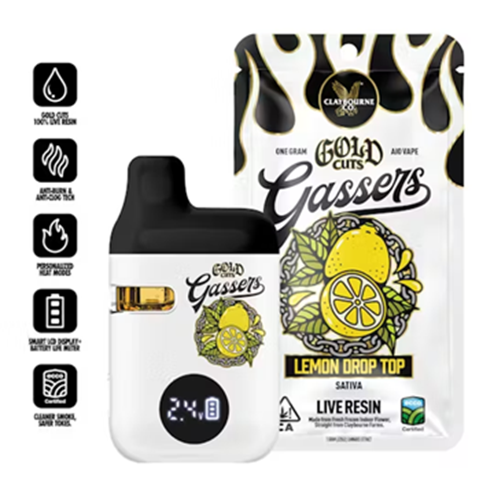 Lemon Drop Top (1g) - Gassers All-In-One Liquid Diamonds Vape Lemon Drop Top (1g) - Gassers All-In-One Liquid Diamonds Vape