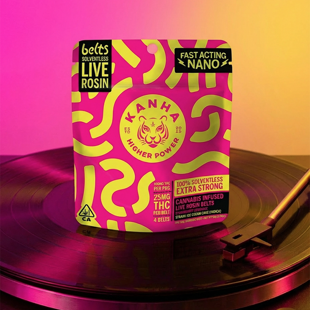 Strawberry Lemonade Live Rosin Belts - Indica [4pk] (100mg)