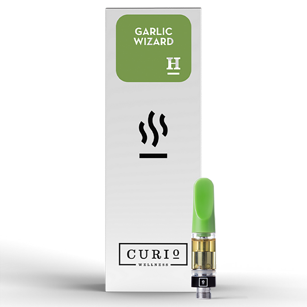 Garlic Wizard Curio Wellness Vape Cartridge Jane