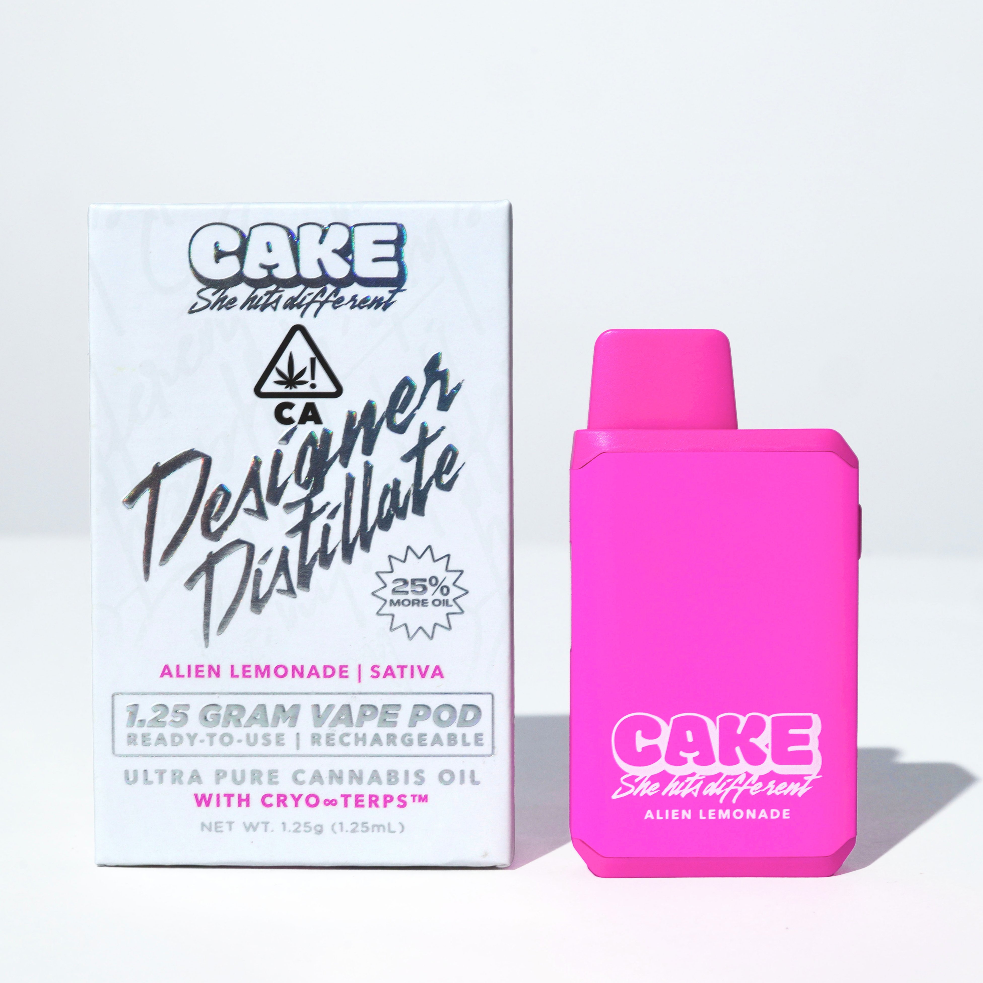 Alien Lemonade [1250mg] | CAKE she hits different | Designer