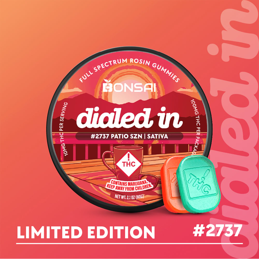100mg - Patio Szn #2737 - Rosin Gummies (10pk)