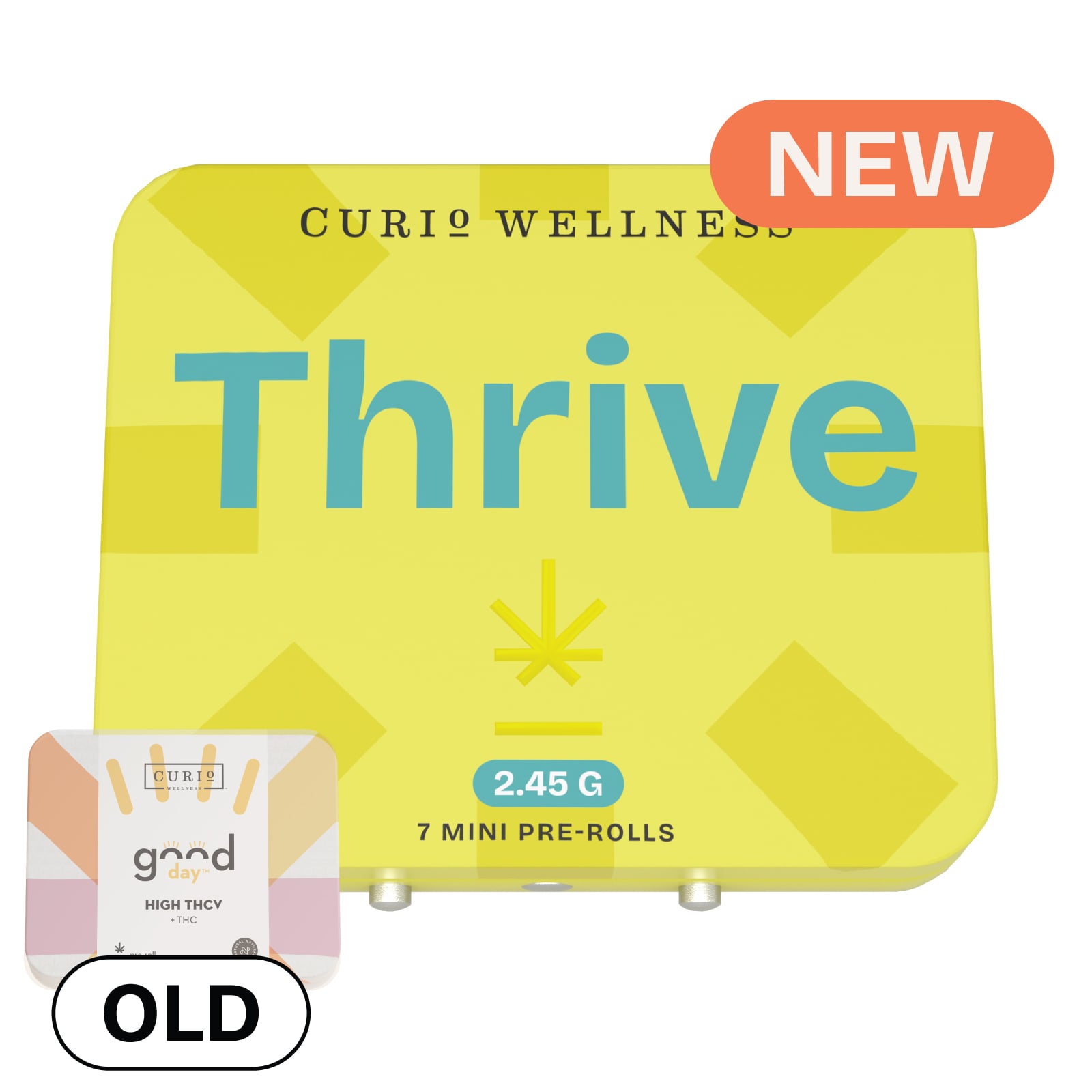 Thrive Mini Pre-Rolls - Powerhouse [.35g] Formerly Good Day THCV Mini Pre-Rolls