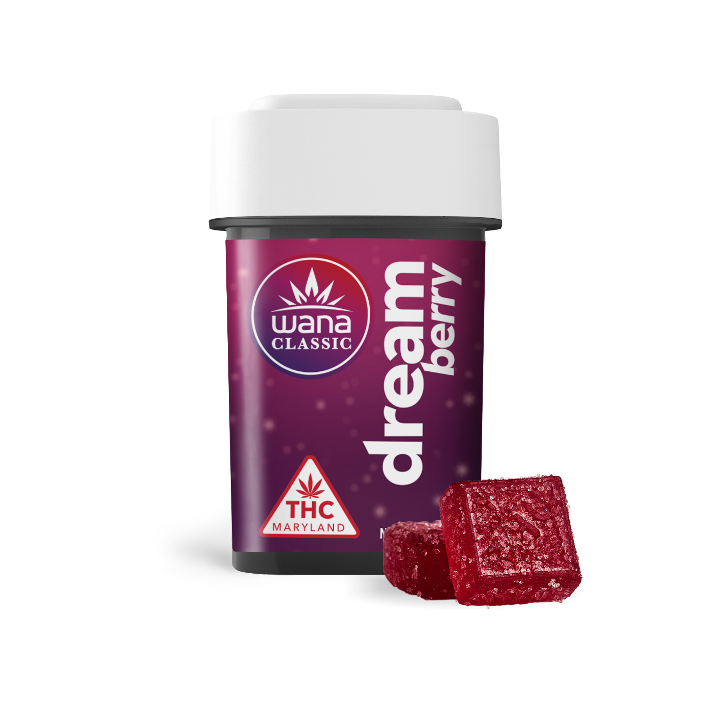 Classic Dream Berry [10pk] (200mg CBD/100mg THC/50mg CBG/50mg CBN)