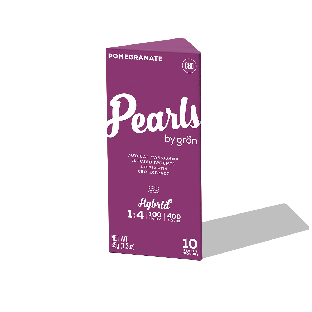 1:4 Pomegranate [10pk] (100mg THC/400mg CBD)