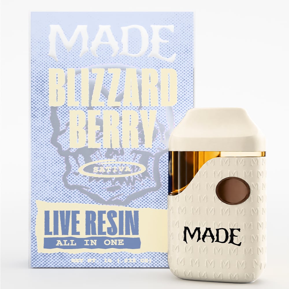 MADE - BLIZZARD BERRY - LIVE RESIN AIO - INDICA - [1G]