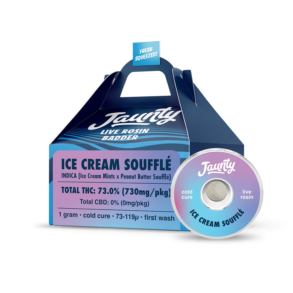 Ice Cream Soufflé | Cold Cure | Live Rosin | 1g