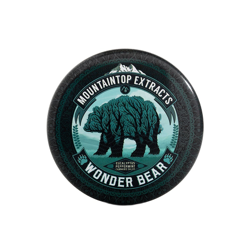 Mountain Top Wonder Bear Salve (C) THC/CBD 1:1 1000mg