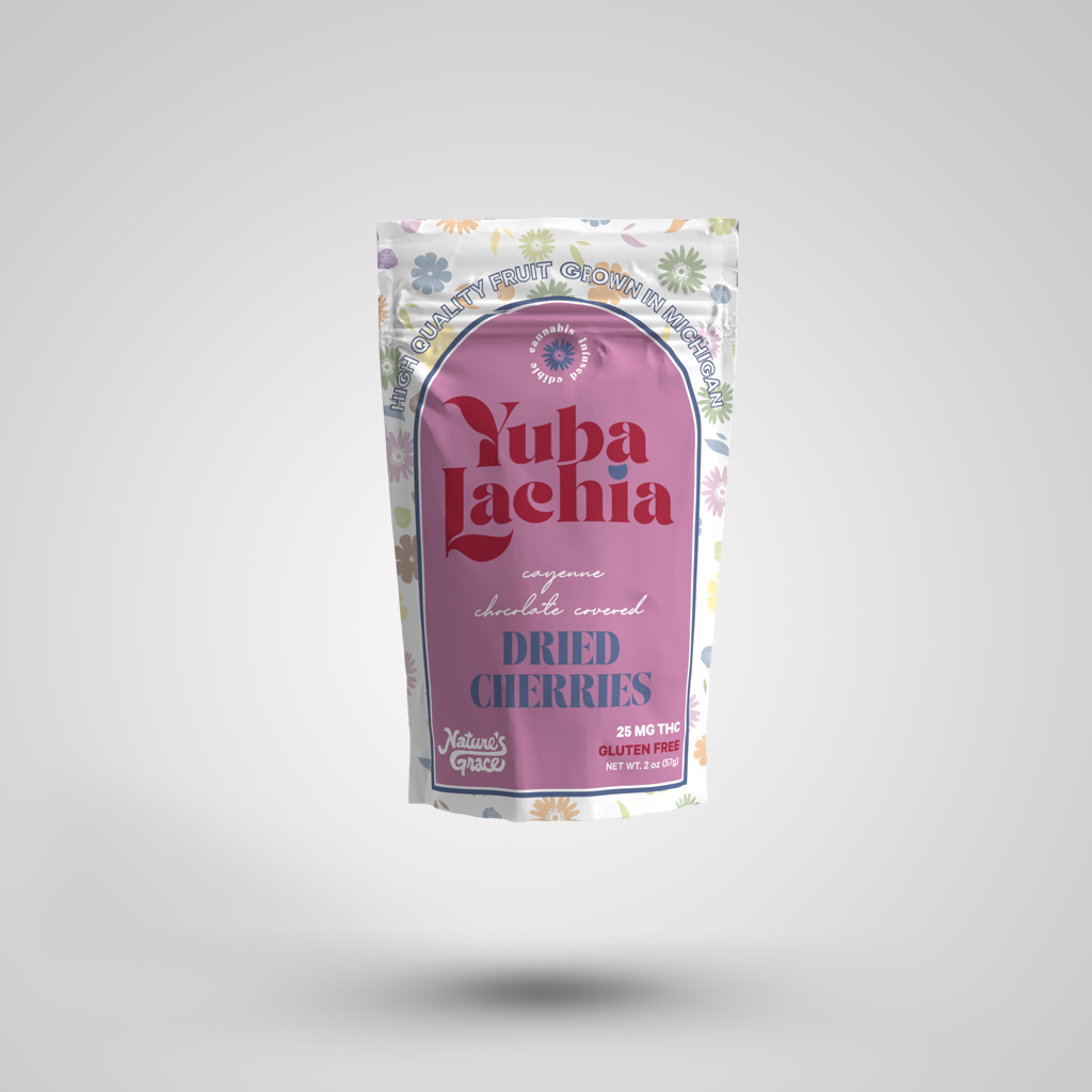 Cayenne Dark Chocolate Covered Dried Cherries (25mg)